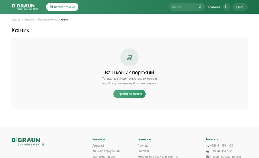 Пустая корзина