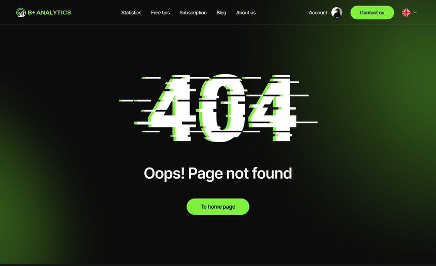 Сторінка 404