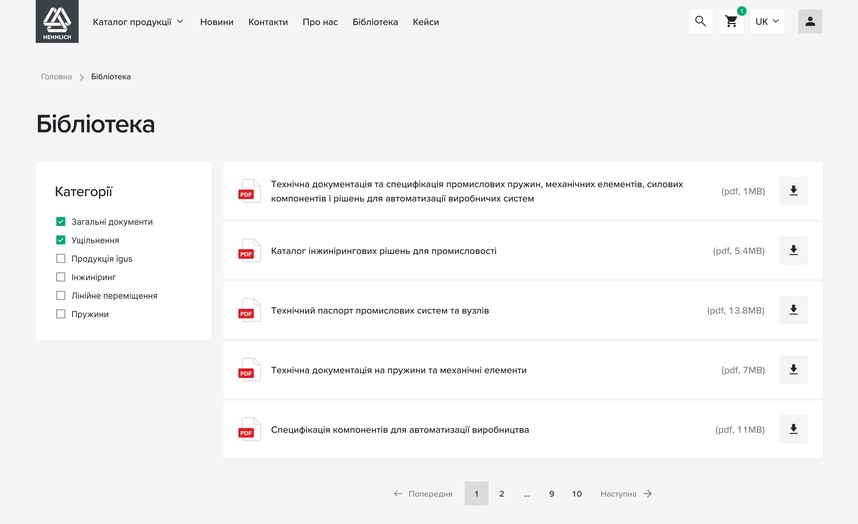 Бібліотека технічної документації