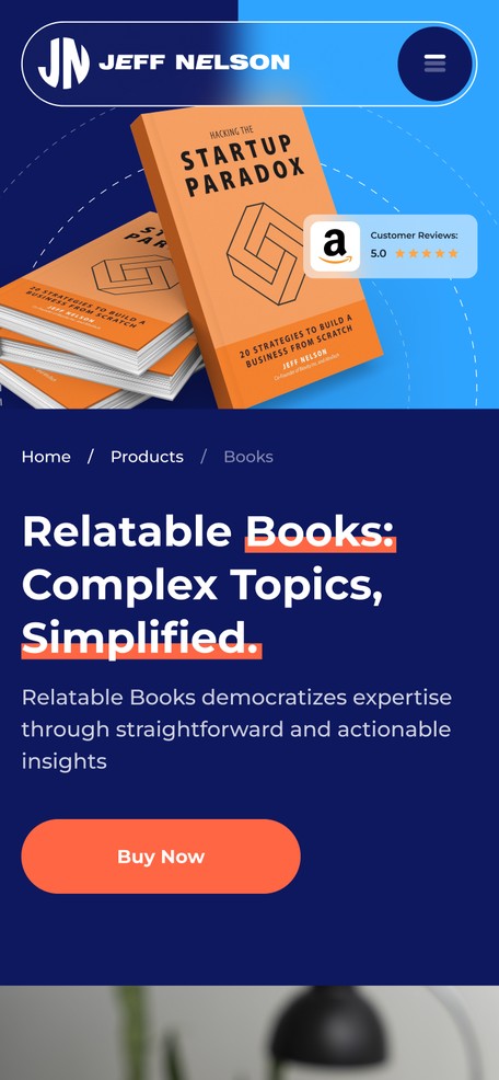 Страница книг