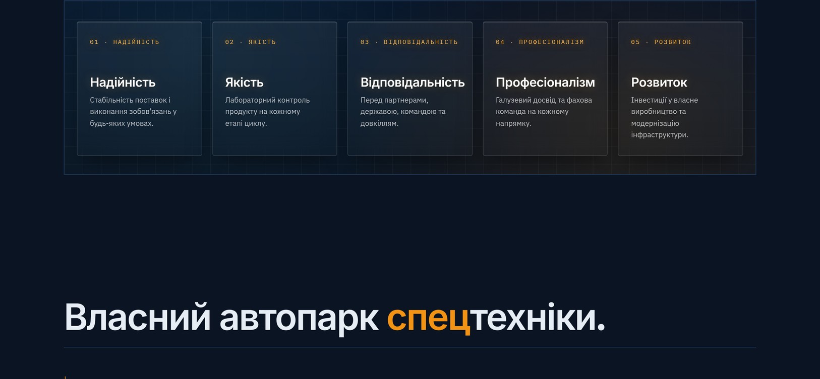 Ценности компании