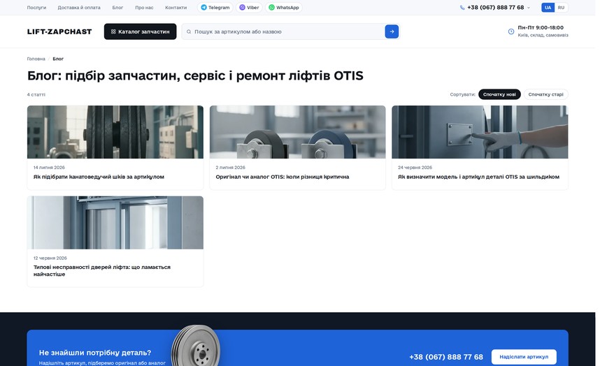 Блог