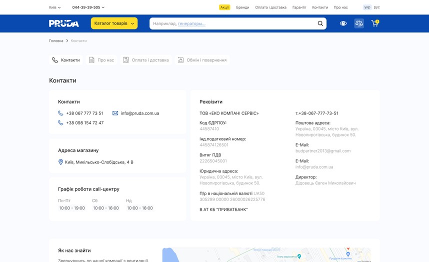 Контакты