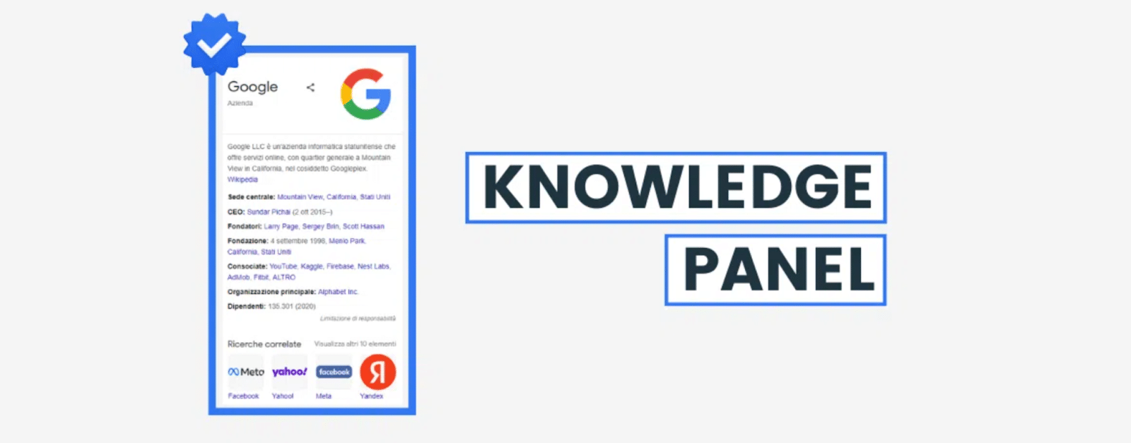 Google Knowledge Panel