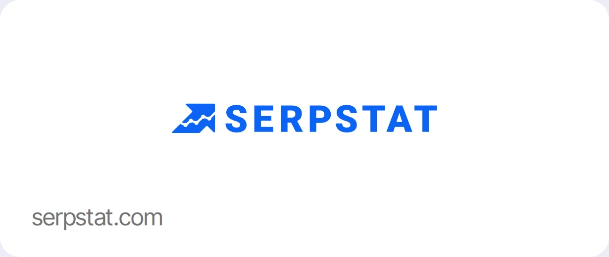 Логотип Serpstat, сервис по адресу serpstat.com